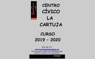 Cursos 2019-2020 Centro Cívico La Cartuja Baja