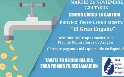 Proyección del documental “El Gran Engaño”