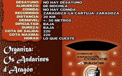 Andadas primaverales en La Cartuja 2021