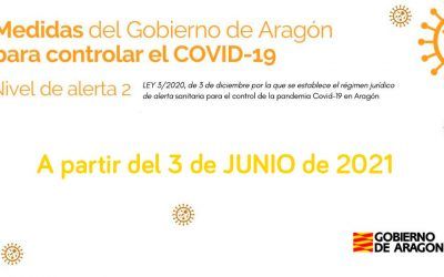 Medidas vigentes en Aragón contra el Covid a partir del 3 de junio