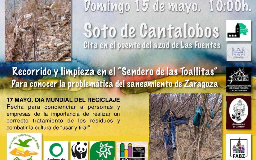 Jornada de Limpieza en el Soto de Cantalobos el 15 de mayo 2022