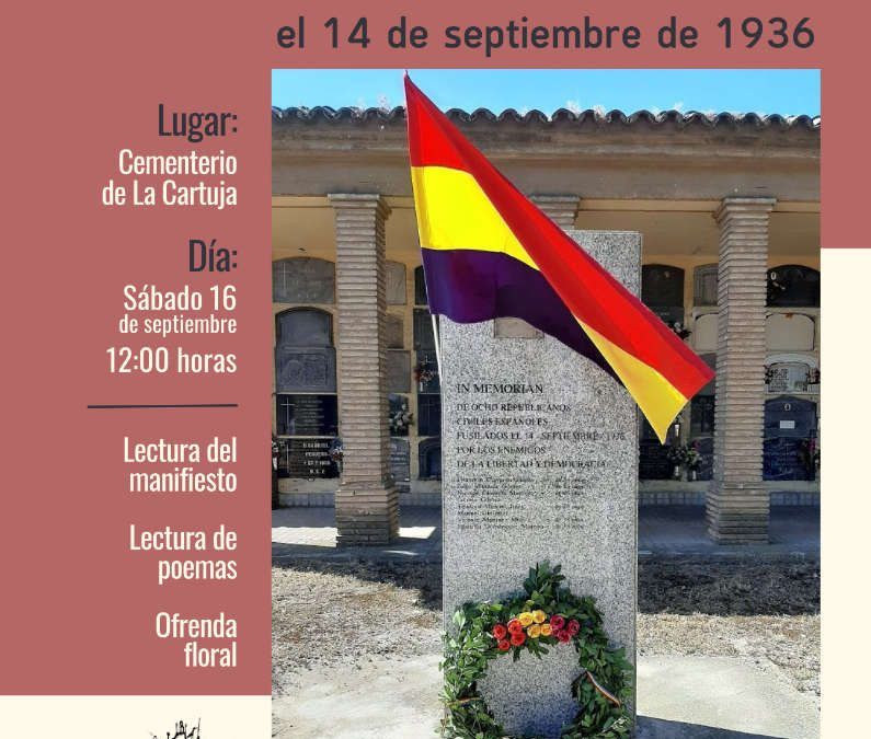 Vídeo del homenaje a los vecinos del barrio fusilados en septiembre del 36