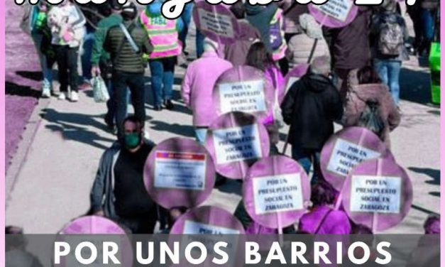 Cincomarzada 2024, por unos barrios igualitarios