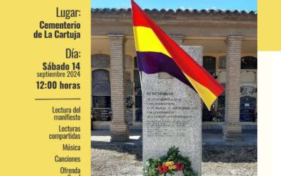 Homenaje a los vecinos fusilados de la Cartuja 2024