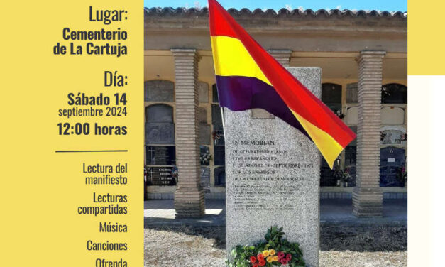 Homenaje a los vecinos fusilados de la Cartuja 2024